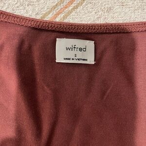 The most perfect, soft Wilfred Aritzia top!